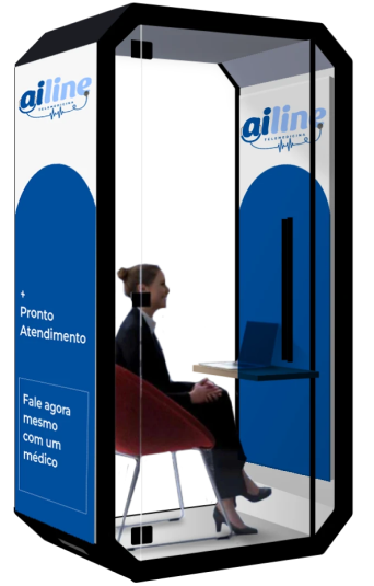 Cabine Ailine para Telemedicina